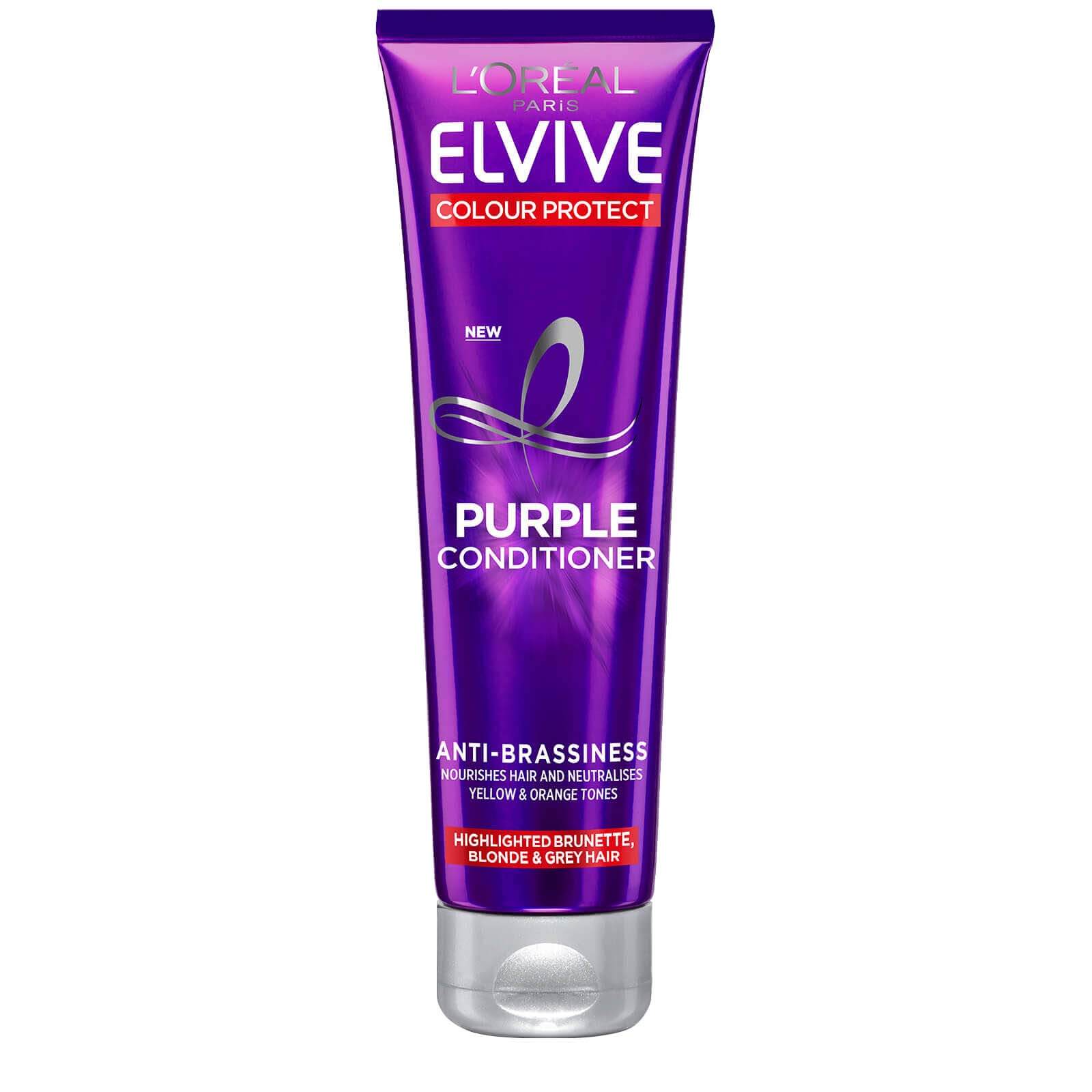 lookfantastic L'Oréal Paris Elvive Colour Protect Anti-Brassiness Purple Shampoo and Conditioner Set Top Angebot