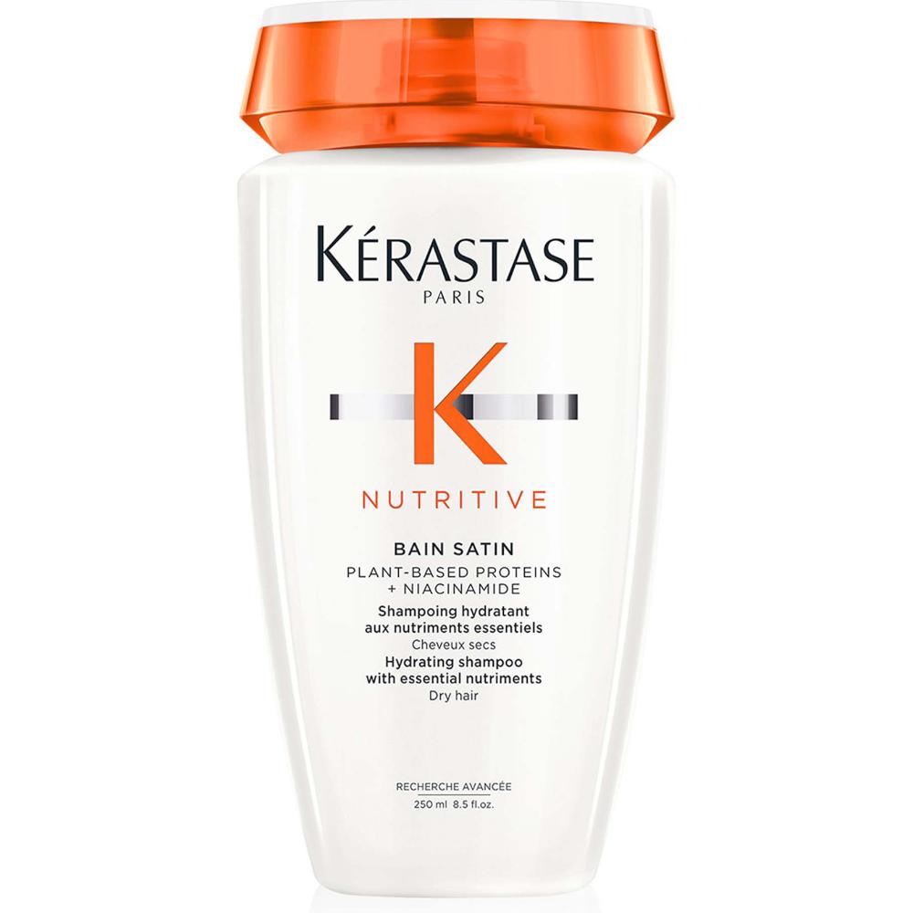 lookfantastic Kérastase Nutritive Bain Satin Feuchtigkeitsspendendes Shampoo für Trockenes Haar 250 ml