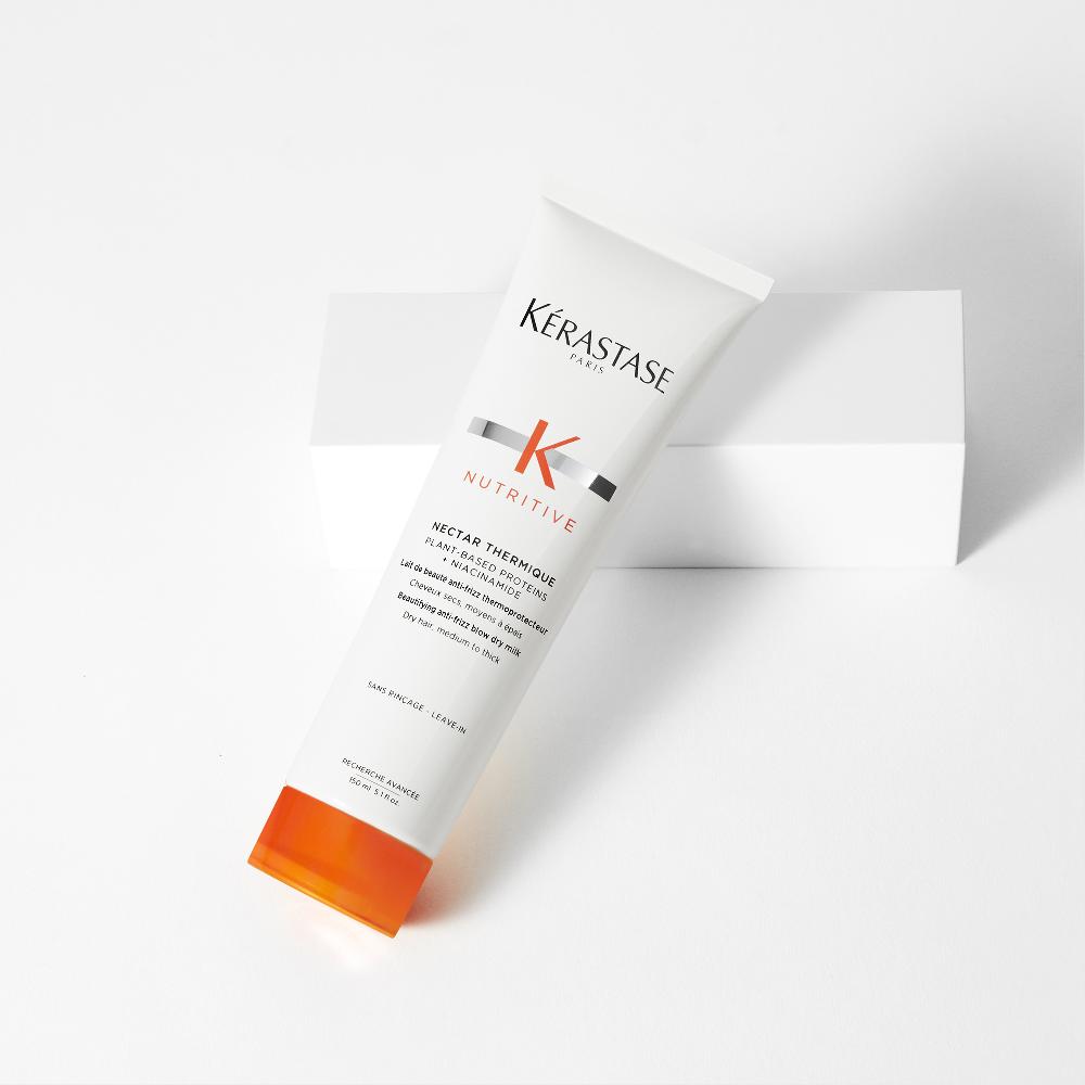 lookfantastic Kérastase Nutritive Nectar Thermique Verschönernde Anti-Frizz-Föhnmilch für Trockenes Mittleres bis Dickes Haar 150 ml Große Rabatte
