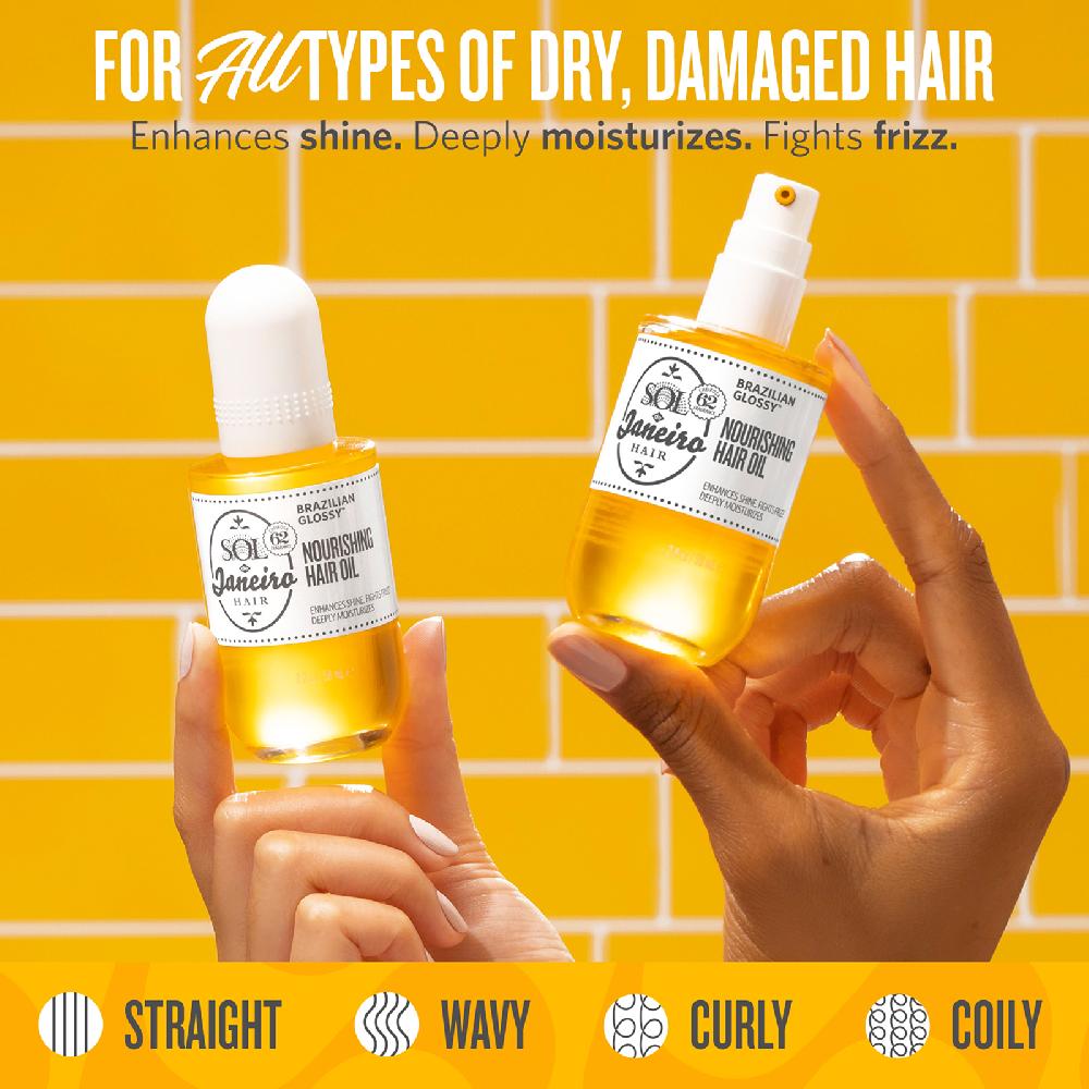 lookfantastic Sol de Janeiro Brazilian Glossy Nährendes Anti-Frizz-Haaröl 58 ml Bis zu 60% Rabatt