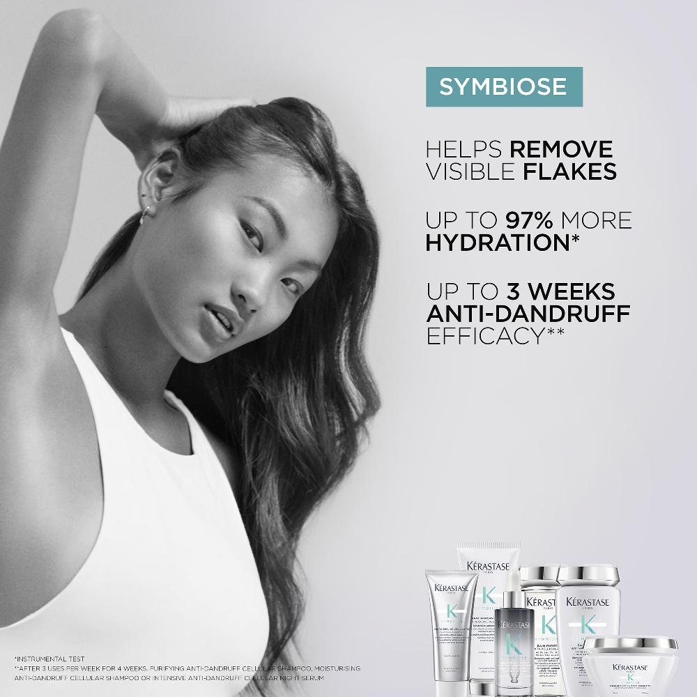 lookfantastic Kérastase Symbiose Reinigendes Anti-Schuppen-Zellularshampoo für Fettige Empfindliche und zu Schuppen Neigende Kopfhaut 250 ml Bis zu 65% Rabatt
