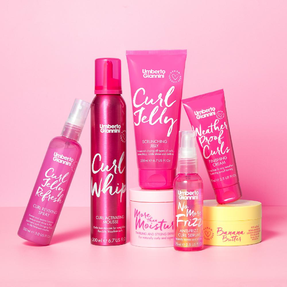 lookfantastic Umberto Giannini Curl Whip Curl Activating Mousse 200ml Super Rabatt