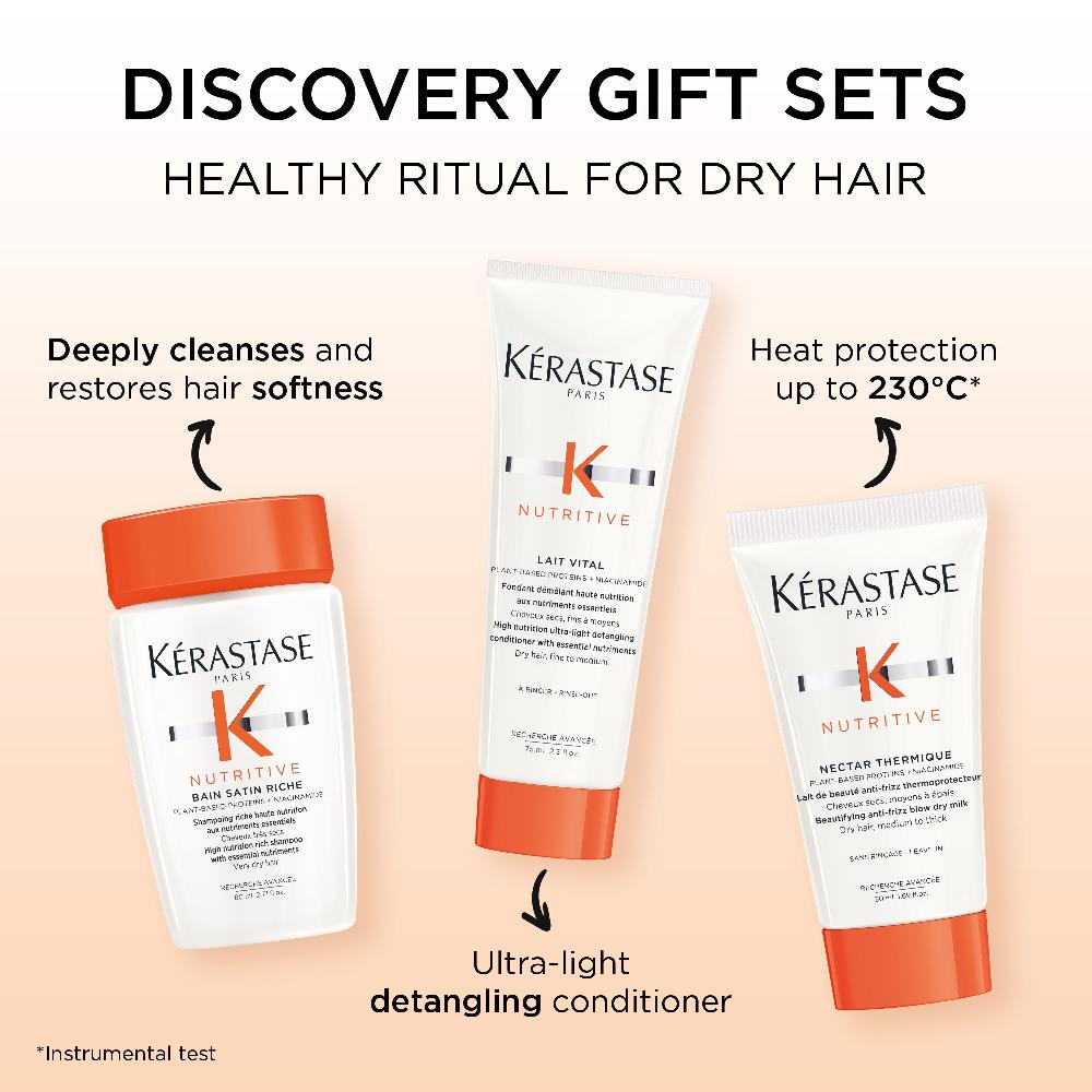 lookfantastic Kérastase Nutritive Entdeckungsset für Trockenes Haar Kostenloser Versand international