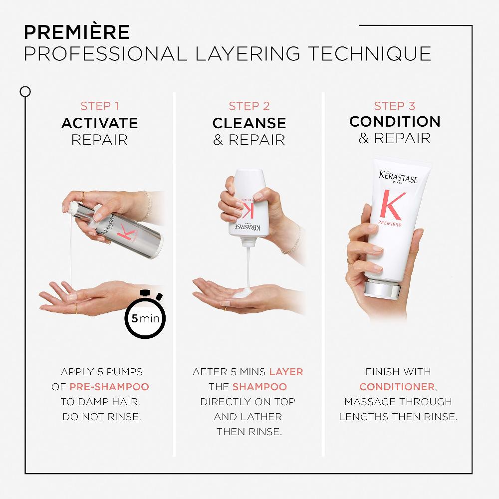 lookfantastic Kérastase Première Decalcifying Repairing Shampoo and Conditioner Duo for Damaged Hair with Pure Citric Acid and Glycine Schlussverkauf