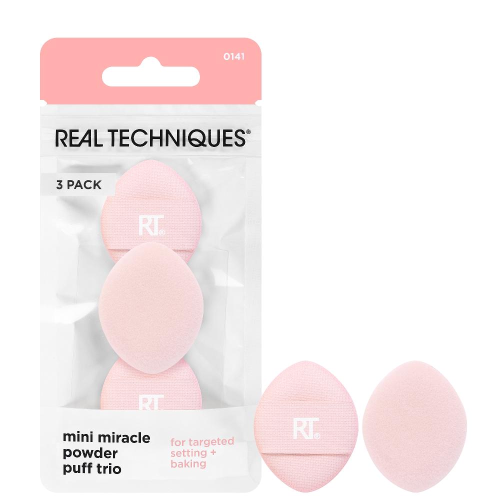 lookfantastic Real Techniques Mini Miracle Puderquasten-Trio im Angebot