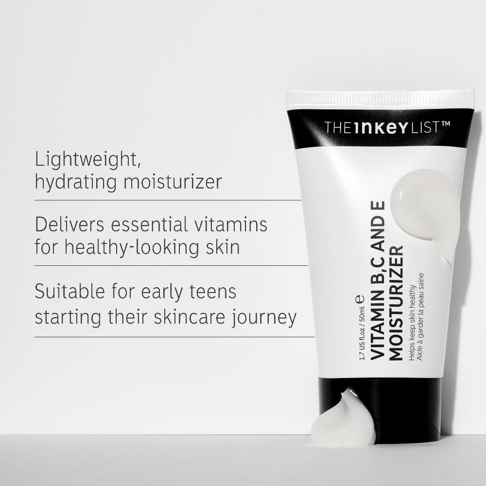 lookfantastic The INKEY List Vitamin B C und E Feuchtigkeitspflege 50 ml Vatertagsangebot
