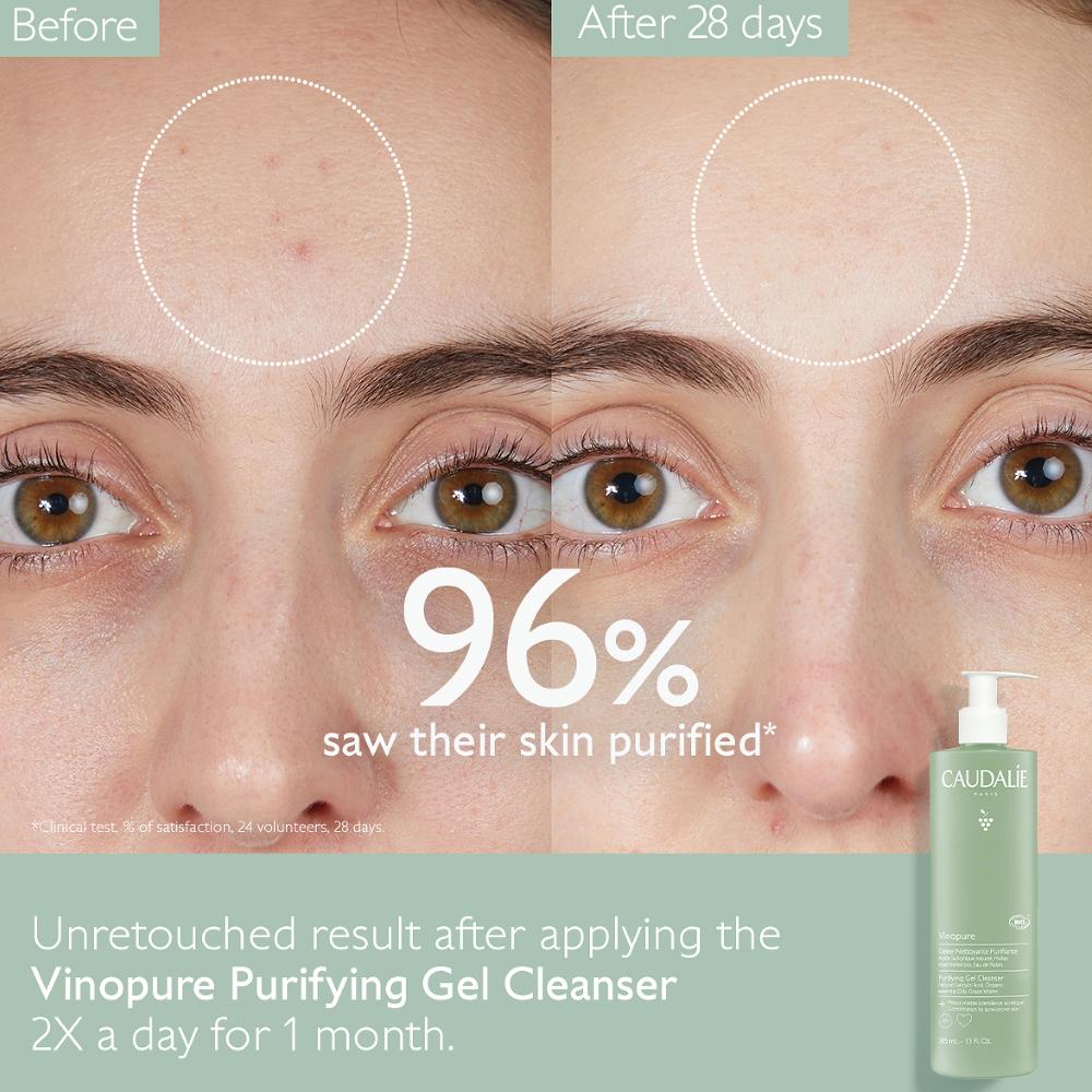 lookfantastic Caudalie Vinopure Purifying Gel Cleanser 385ml Jubiläumsangebot