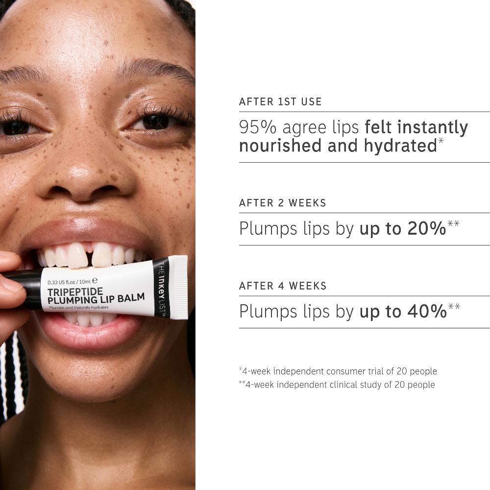 lookfantastic The INKEY List Tripeptide Plumping Lip Balm - Clear Heißer Verkauf