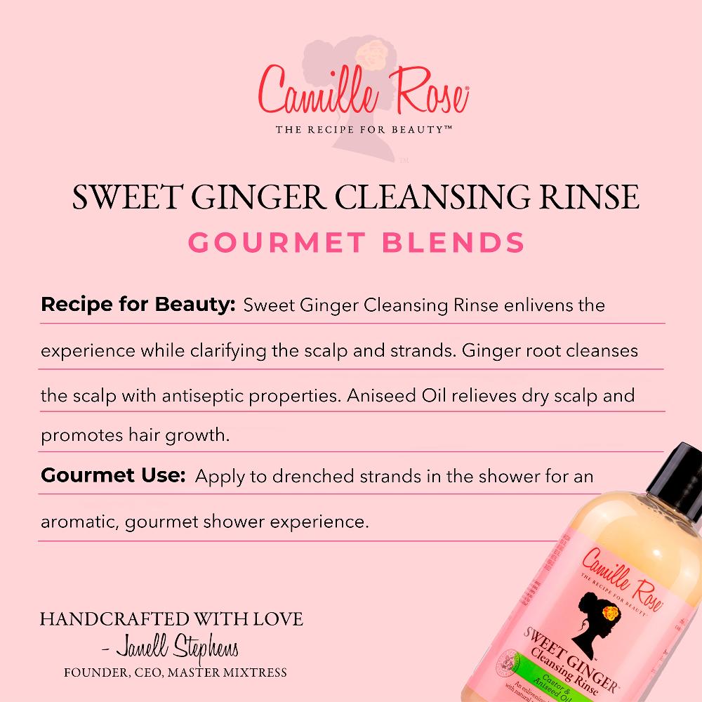 lookfantastic Camille Rose Sweet Ginger Reinigendes Spülshampoo 355 ml 50% Rabatt mit kostenlosem Versand