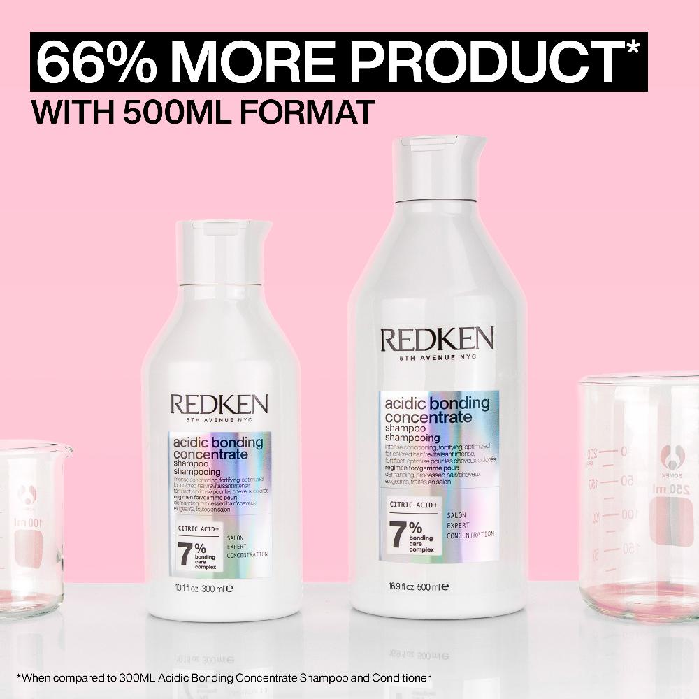 lookfantastic Redken Acidic Bonding Concentrate Shampoo and Conditioner 500ml Bond Repair Supersize Bundle Rabatte dieses Monats