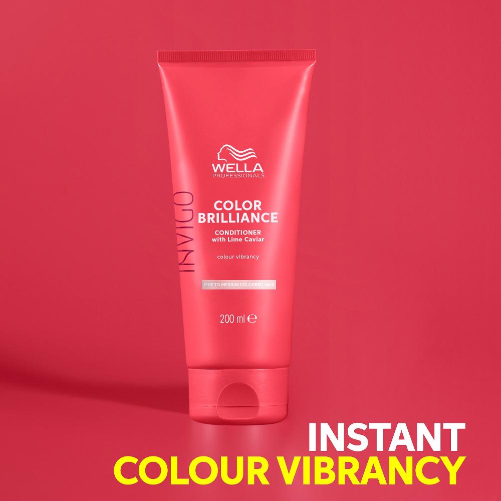 lookfantastic Wella Professionals Invigo Color Brilliance Vibrant Color Conditioner for Fine Hair 200ml 2025