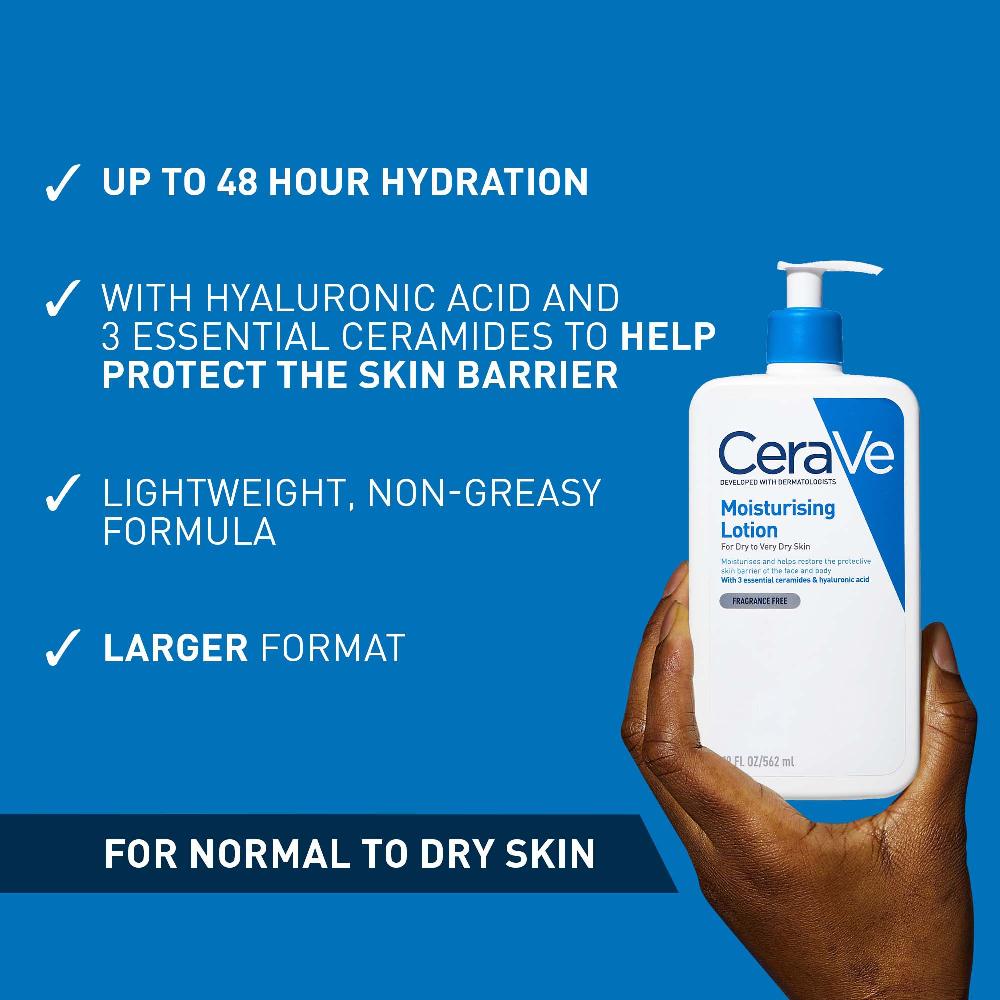 lookfantastic CeraVe Feuchtigkeitsspendende Lotion für Trockene bis Sehr Trockene Haut 473 ml Verkauf