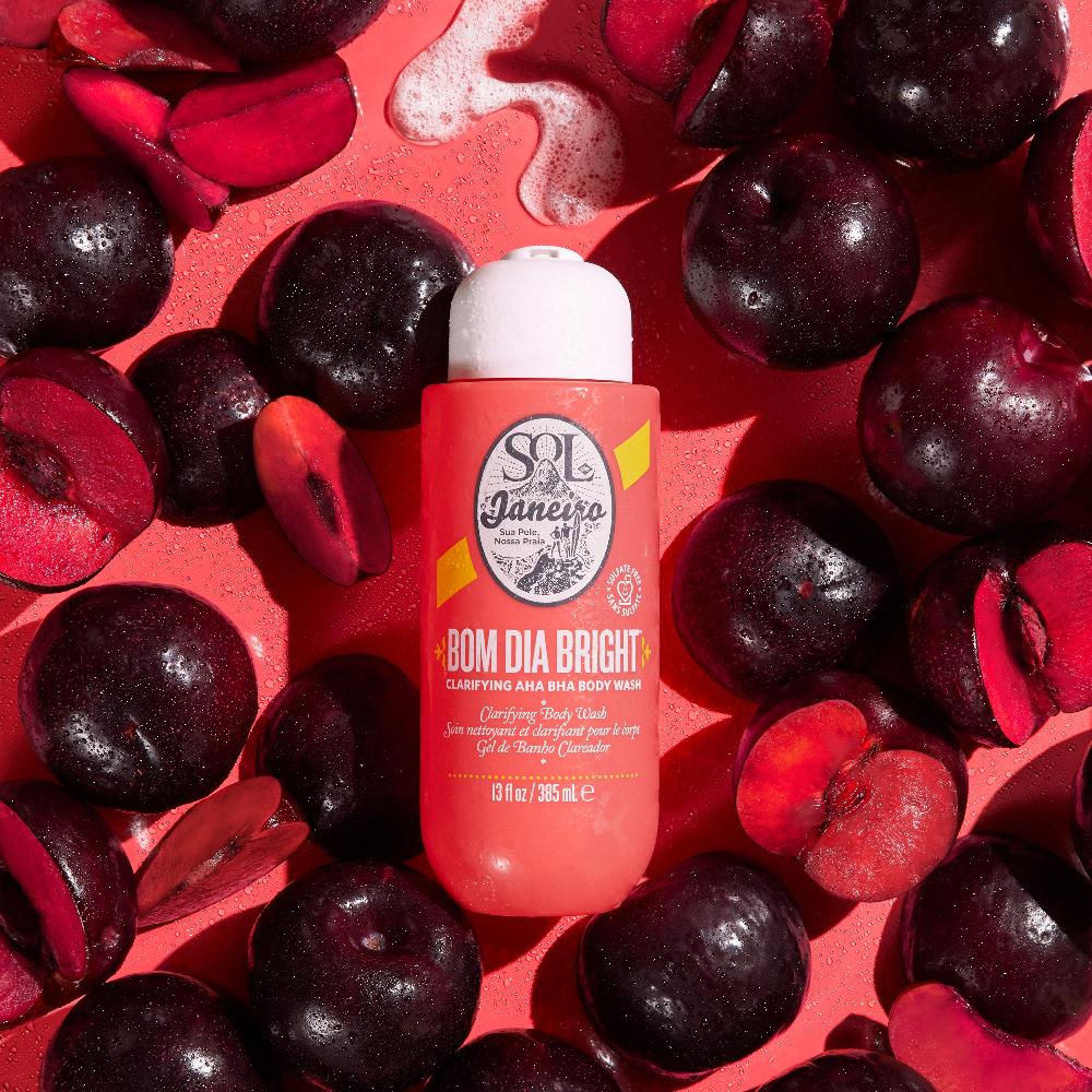 lookfantastic Sol de Janeiro Bom Dia Bright Clarifying AHA BHA Bade- und Duschgel 385 ml Fabrik Onlineshop