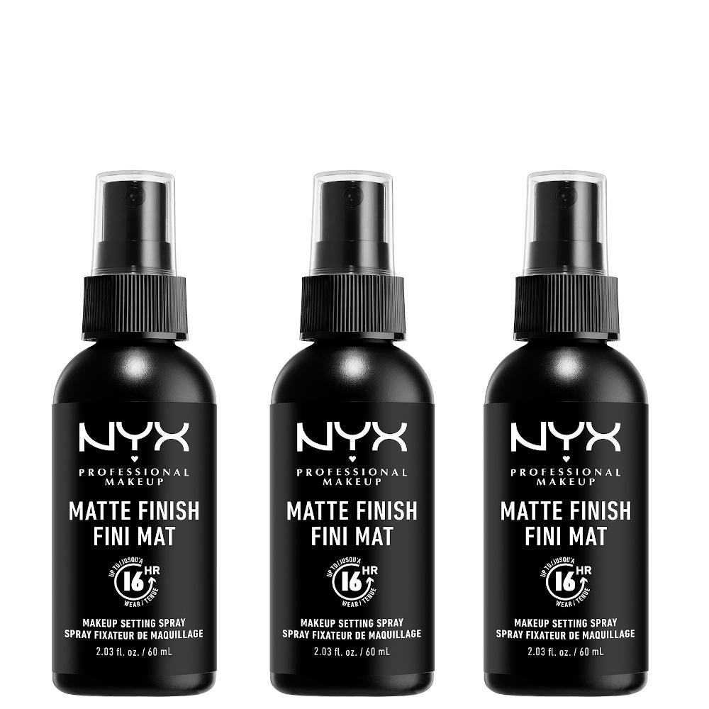 lookfantastic NYX Professional Makeup Matte Setting Spray x 3 Fabrikladen