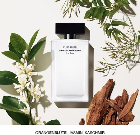 narciso rodriguez narciso rodriguez for her PURE MUSC Eau de Parfum für Damen Bis zu 60% Rabatt