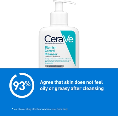 CeraVe CeraVe Blemish Control Reinigungsgel für Unvollkommenheiten wegen Akne Haut Super Sparpreis