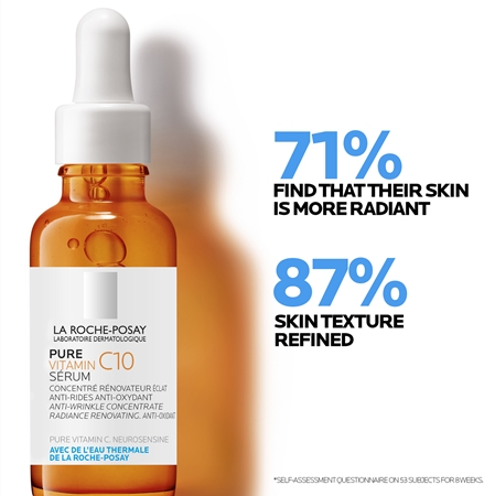La Roche-Posay La Roche-Posay Pure Vitamin C10 aufhellendes Serum gegen Falten mit Vitamin C Neueste Stile
