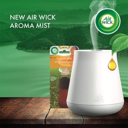 Air Wick Air Wick Aroma Mist Happiness Aroma Diffuser mit Füllung + Batterie Nur noch ein Tag übrig