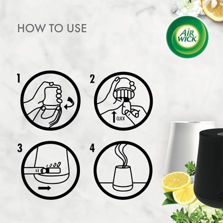 Air Wick Air Wick Aroma Mist Happiness Aroma Diffuser mit Füllung + Batterie Nur noch ein Tag übrig