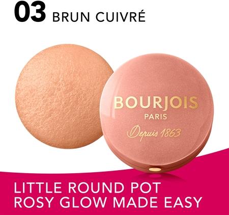 Bourjois Bourjois Little Round Pot Blush Puder-Rouge 50% Rabatt mit kostenlosem Versand