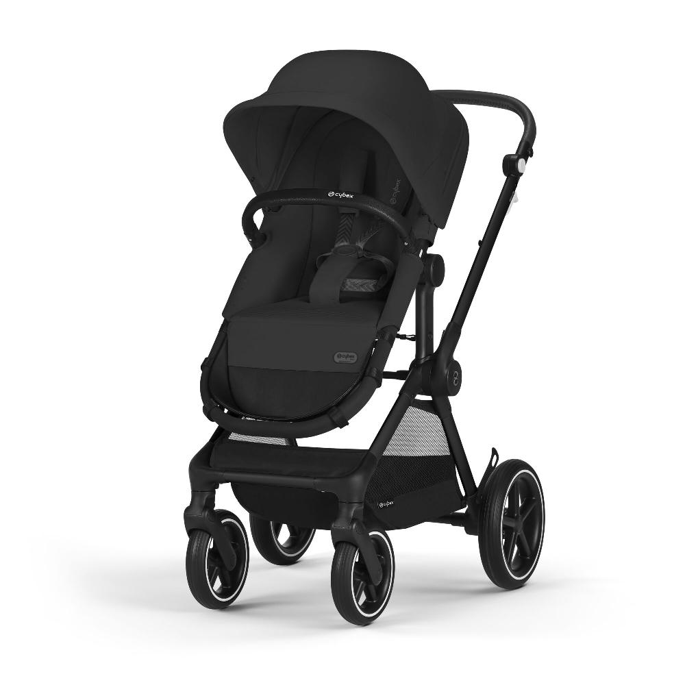 babymarkt 3 in 1 Reisesystem Kombikinderwagen Eos Lux inklusive Babyschale Aton B2 Black Moon Black Riesige Ersparnisse
