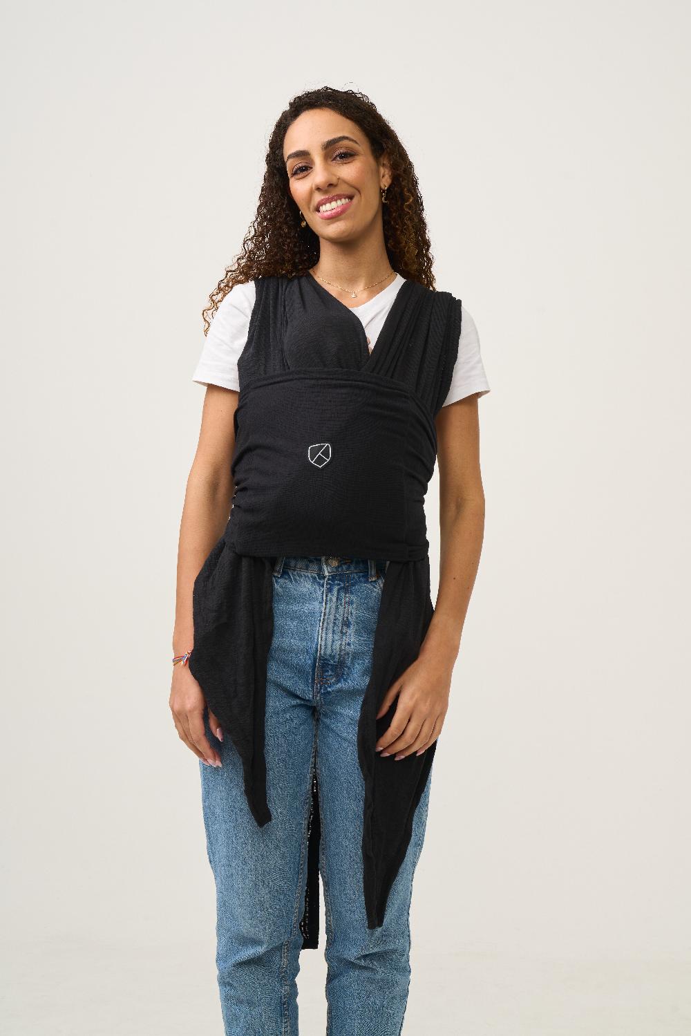 babymarkt Babytragetuch schwarz 50% Rabatt mit kostenlosem Versand