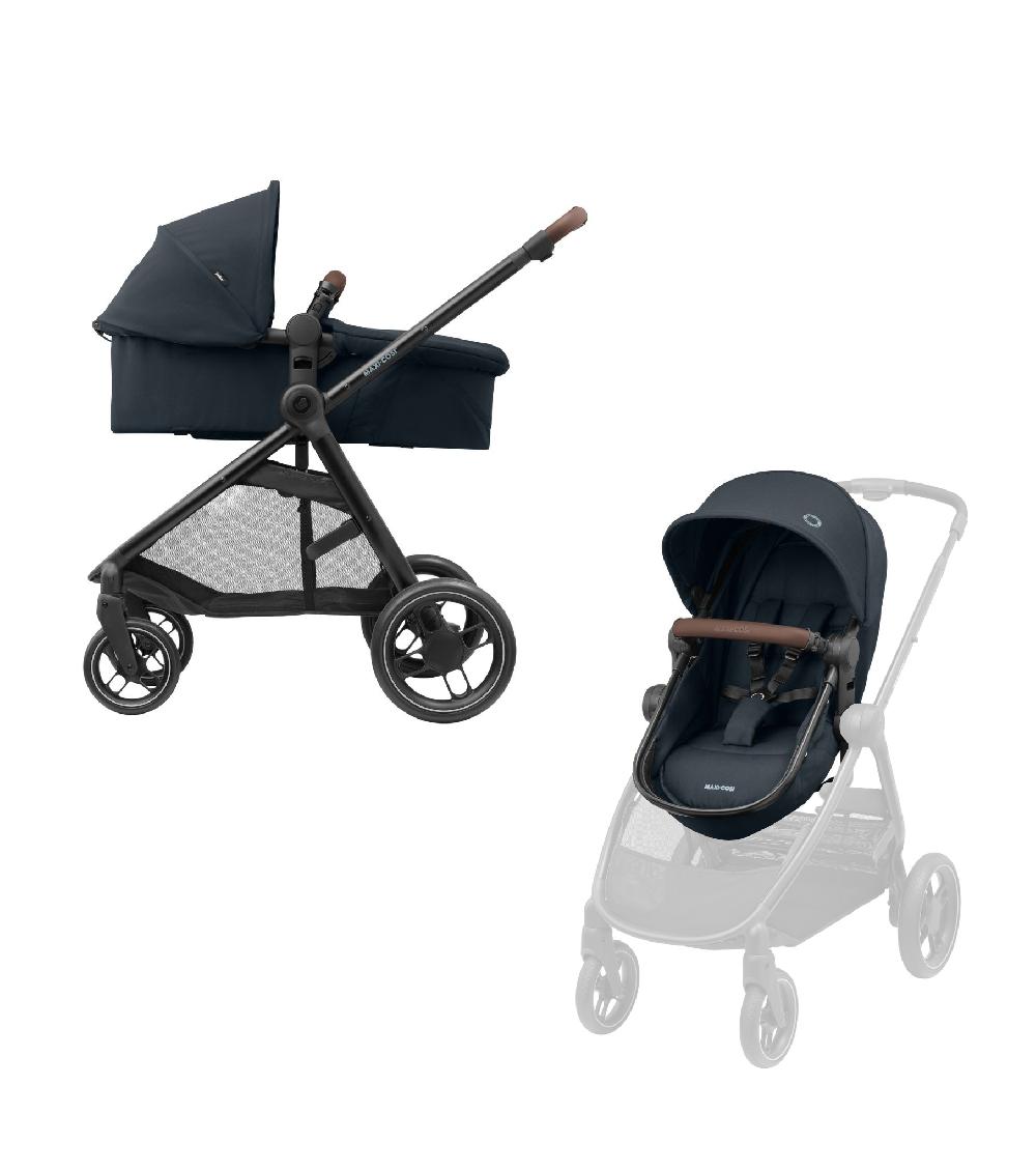babymarkt Kombikinderwagen Zelia 3 und Babyschale Pebble S inklusive Basisstation FamilyFix S und Adapter Clearance-Verkauf