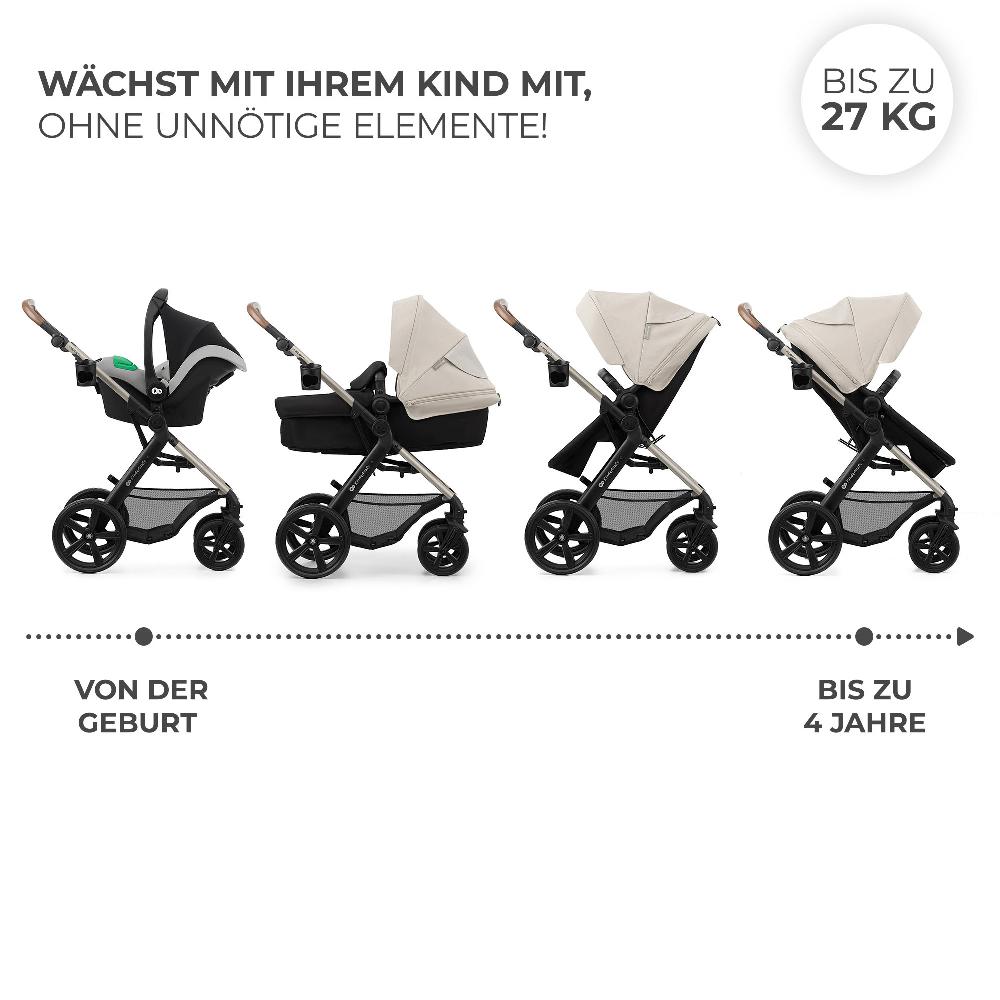 babymarkt Kombikinderwagen 3 in 1 MOOV 2 GREY Fabrikladen