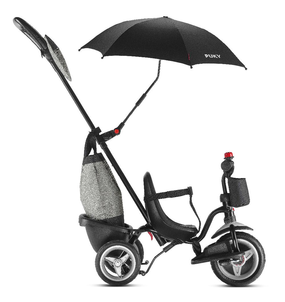 babymarkt 4 in 1 Dreirad Ceety Comfort schwarz 2442 Rabatte dieses Monats