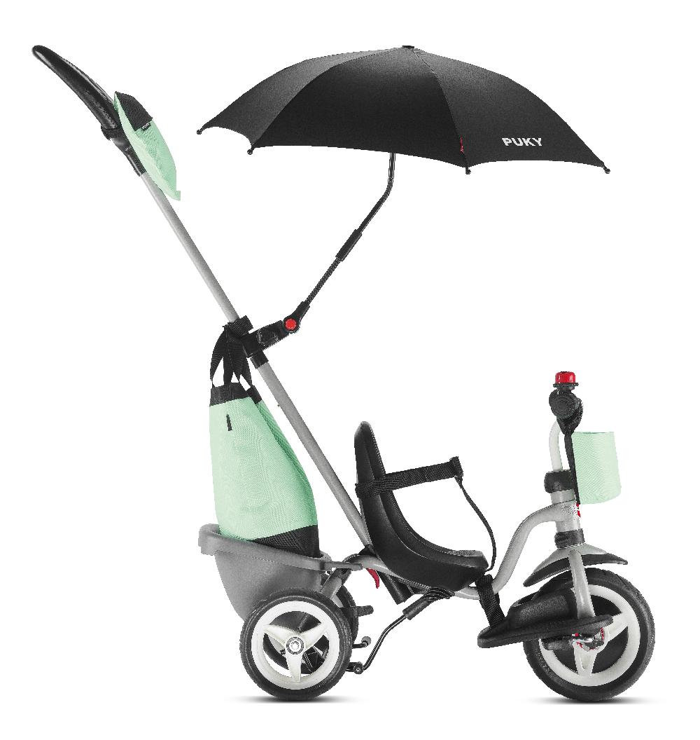 babymarkt 4 in 1 Dreirad Ceety Comfort lichtgrau 2440 Auslauf