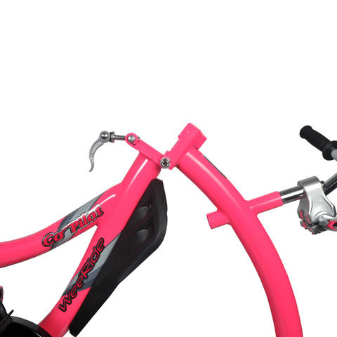 babymarkt Tandem Fahrradanhänger Copilot Pink Fabrik Onlineshop