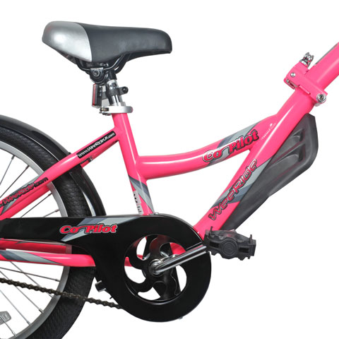 babymarkt Tandem Fahrradanhänger Copilot Pink Fabrik Onlineshop