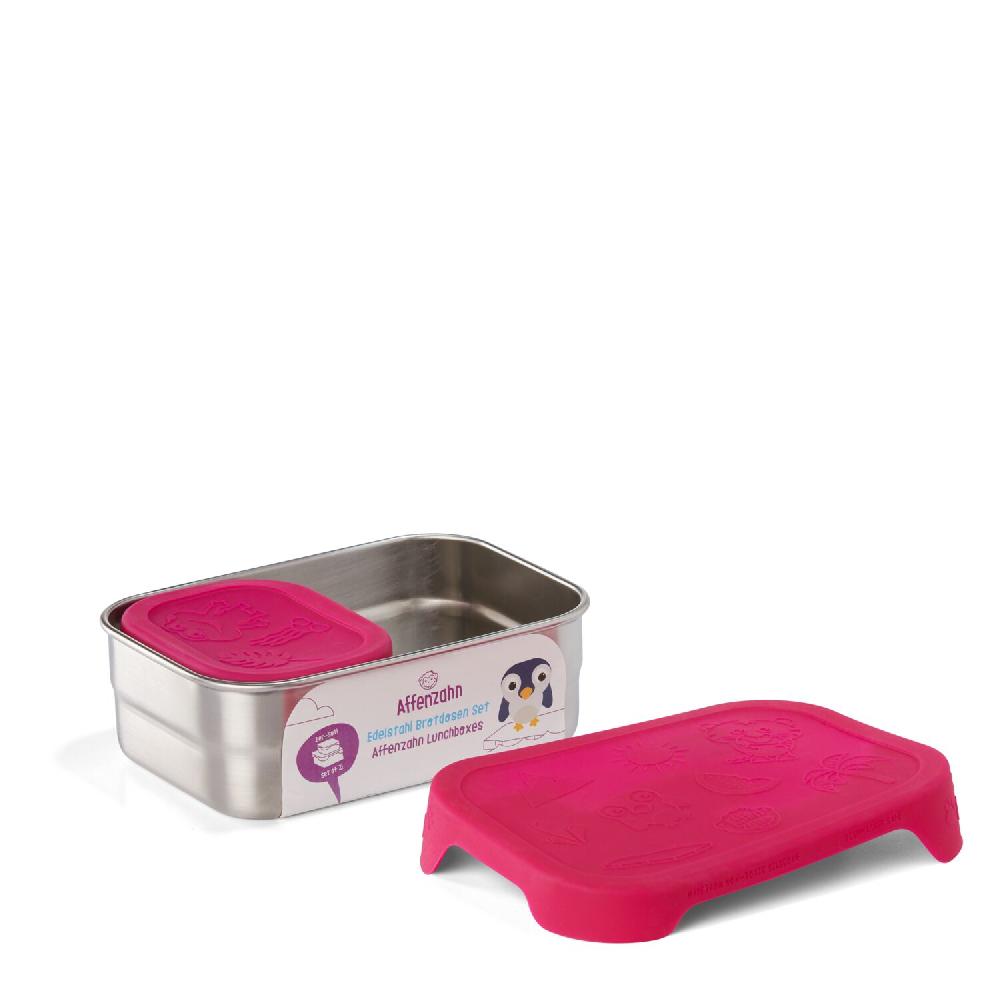 babymarkt Brotdosen Set: Eule pink Neueste Mode
