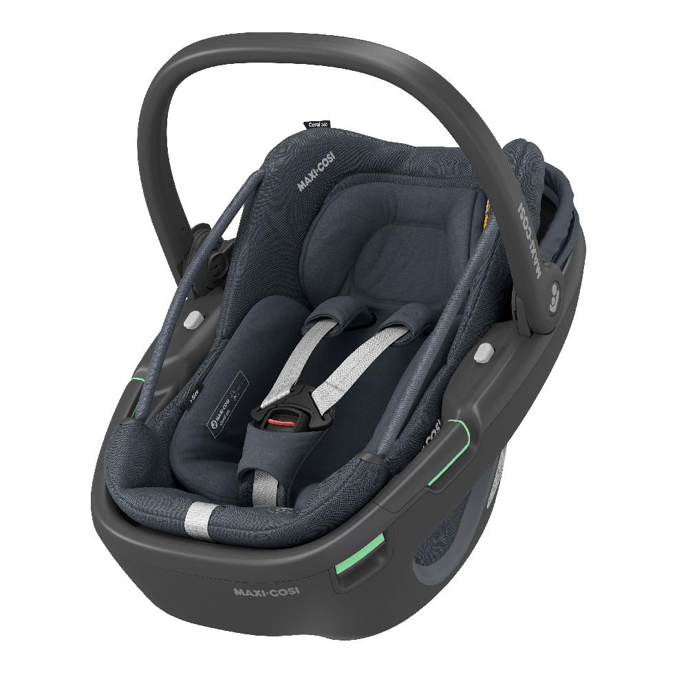 babymarkt Set Babyschale Coral 360 Essential Graphite plus Basisstation FamilyFix 360 Kauf eins, bekomm eins gratis
