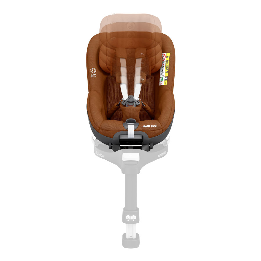 babymarkt Reboarder Pearl 360 Authentic Cognac inkl. Neugeboreneneinlage Riesige Ersparnisse