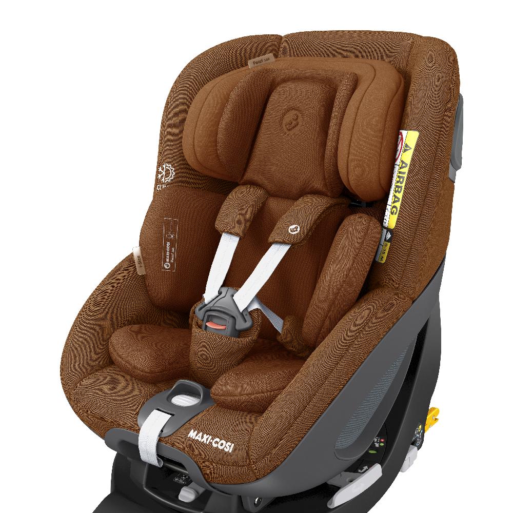 babymarkt Reboarder Pearl 360 Authentic Cognac inkl. Neugeboreneneinlage Riesige Ersparnisse