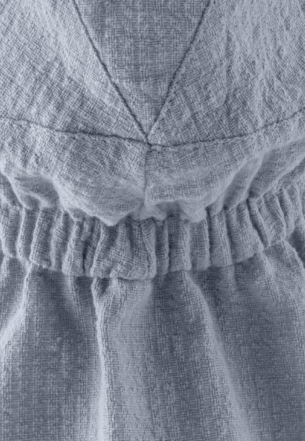 babymarkt Schirmmütze mit Nackenschutz Struktur graublau Günstig kaufen