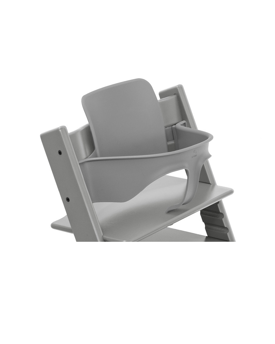 babymarkt Tripp Trapp Hochstuhl Buche Storm Grey + Gratis Baby Set V2 storm grey Sonderangebot der Fabrik