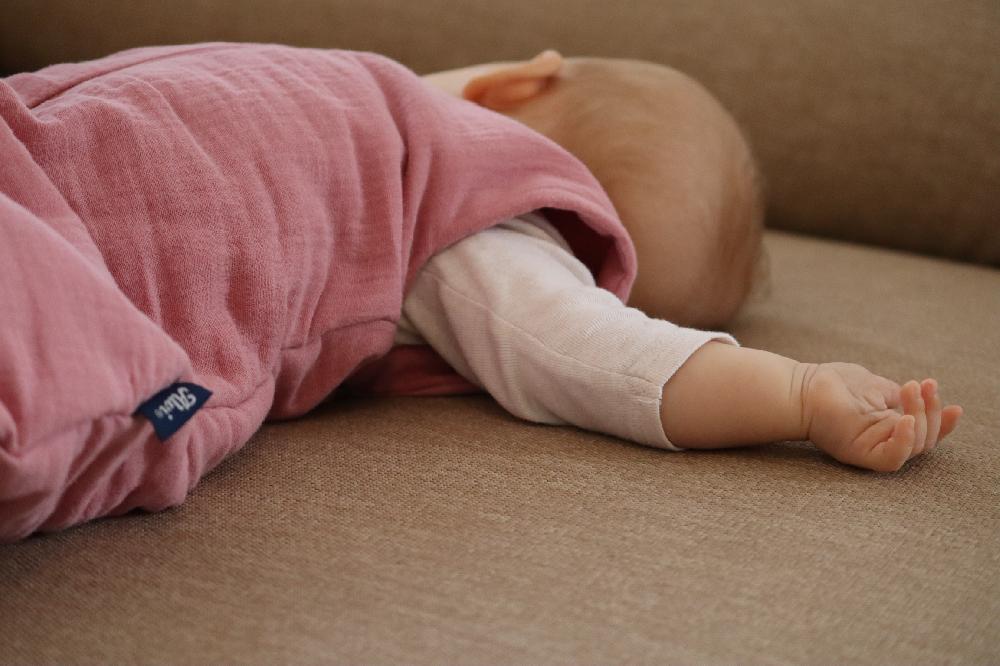 babymarkt 4-Seasons Sleep-Overall Mull Fox Glove Nur noch ein Tag übrig