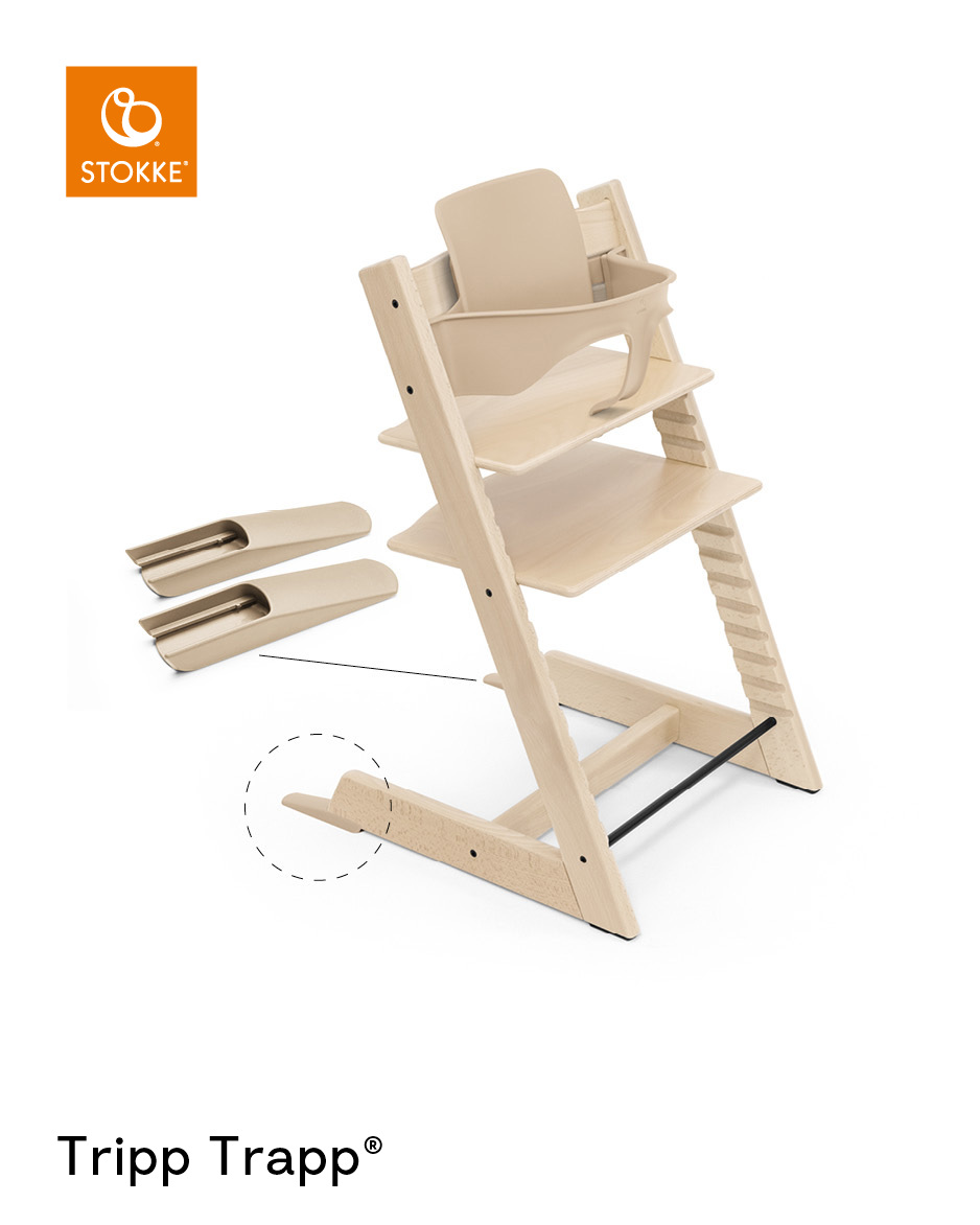 babymarkt Mega Tripp Trapp Set Hochstuhl Buche natur inkl. Newborn Set Grey und Baby Set V2 natur Kostenloser Versand international
