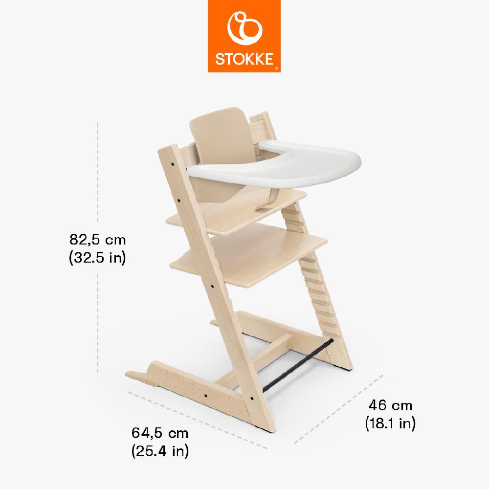 babymarkt Tripp Trapp Hochstuhl Buche natur inkl. Tray weiß und Baby Set V2 natur Meist gekauft