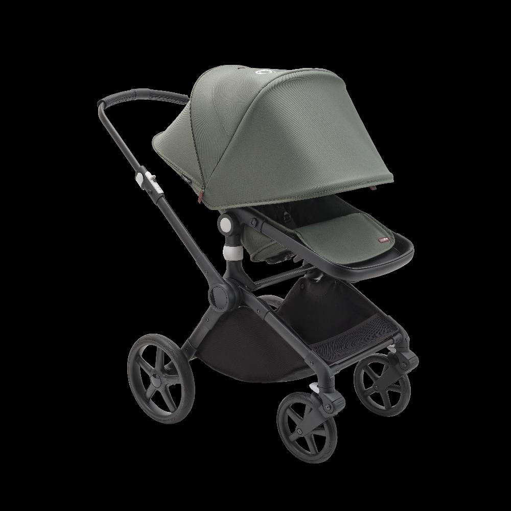 babymarkt Kinderwagen Fox Cub mit Liegeaufsatz und Sitz Black/Forest Green Saisonschlussverkauf