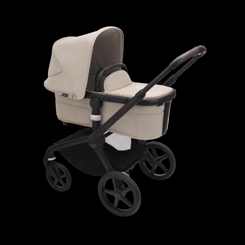 babymarkt Kinderwagen Fox 5 mit Liegewanne und Sitz Black/Desert Taupe Muttertagsangebot