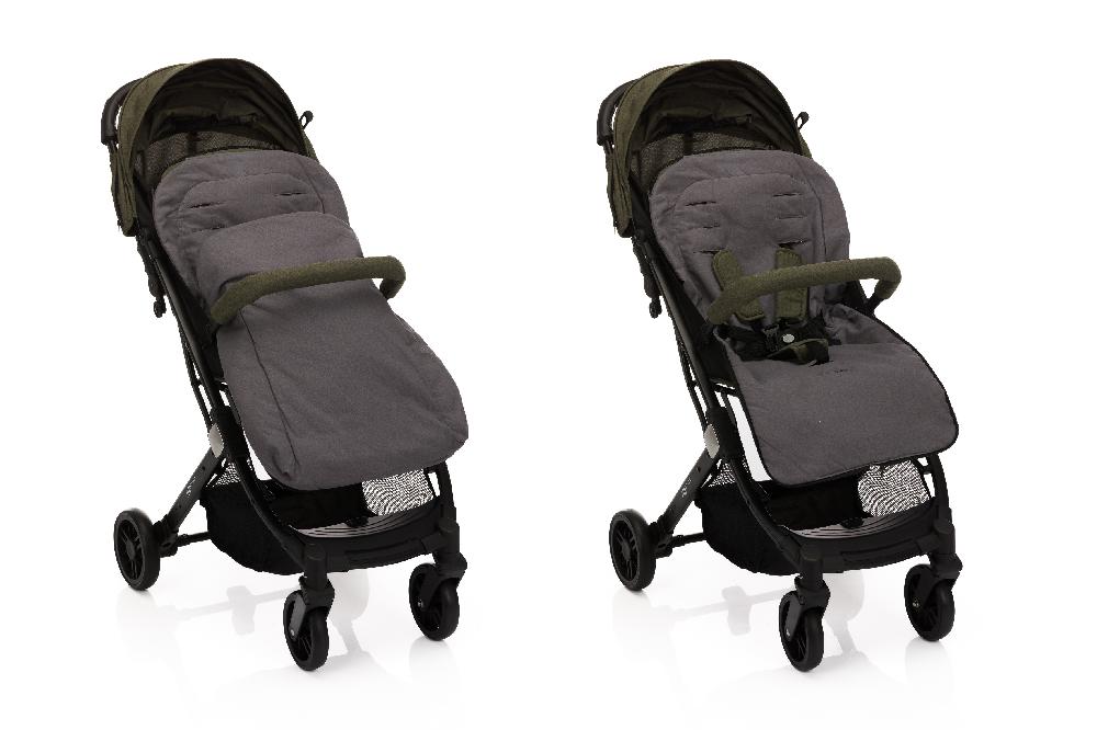 babymarkt Sommerfußsack Eco 83x43 cm grau Bestseller