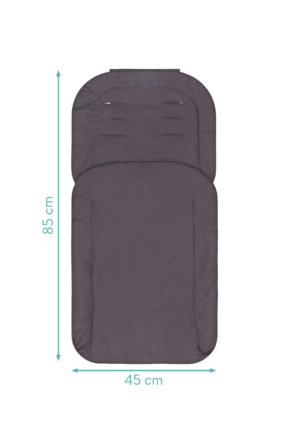 babymarkt Sommerfußsack Eco 83x43 cm grau Bestseller