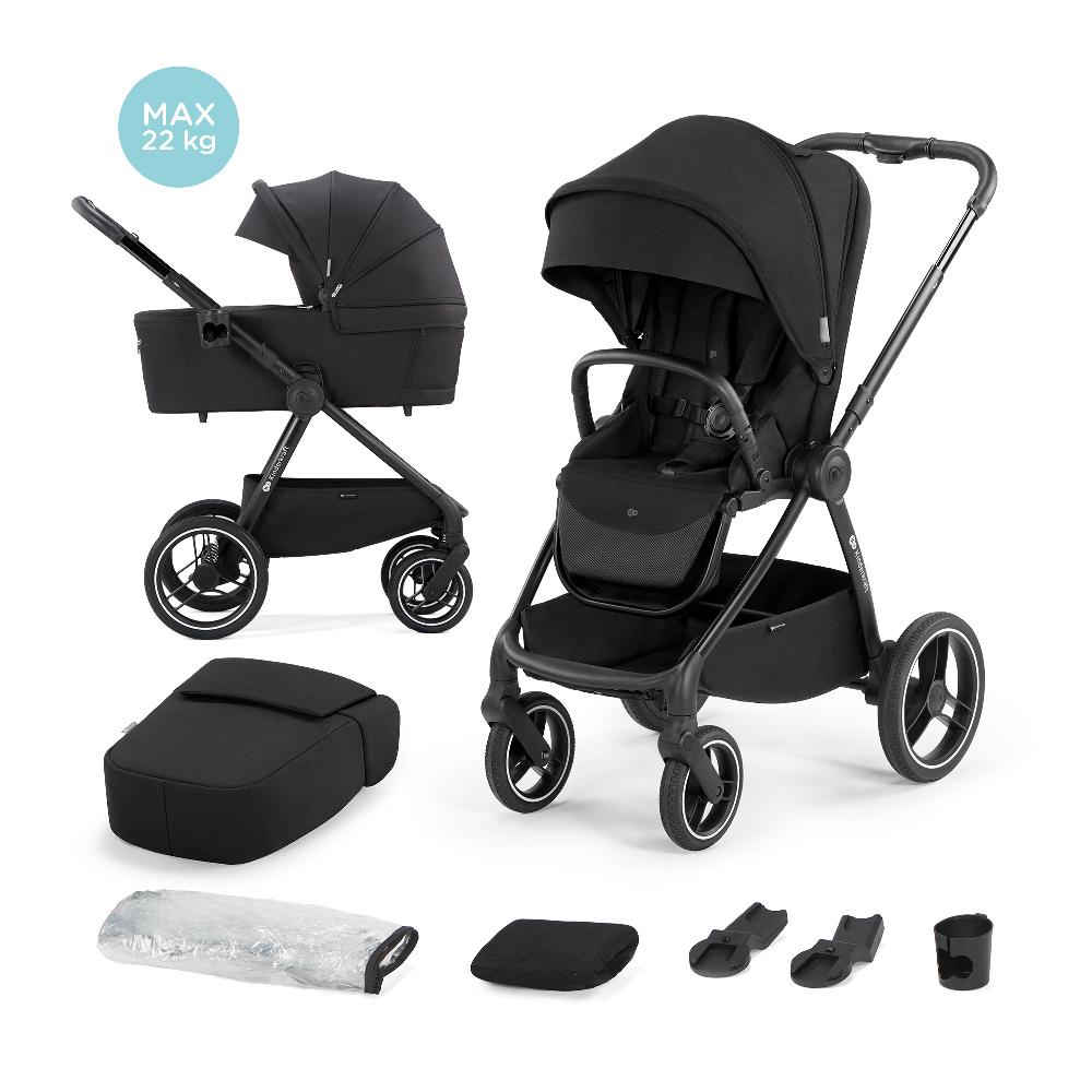 babymarkt Kombikinderwagen NEA 2 in 1 midnight inkl. MAXI COSI Babyschale Pebble S Tonal und Basisstation FamilyFix S Räumungsverkauf