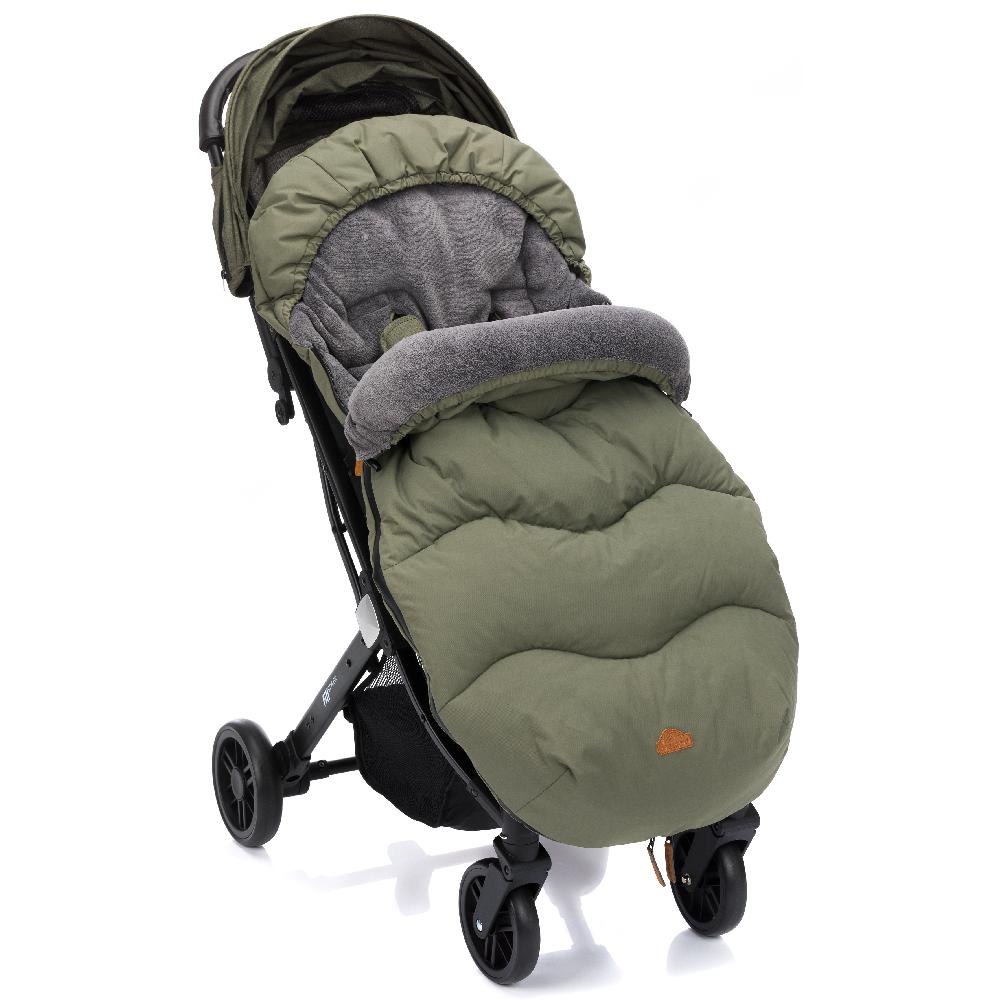 babymarkt Winterfußsack vanntasly Thermo oliv VIP-Rabatte