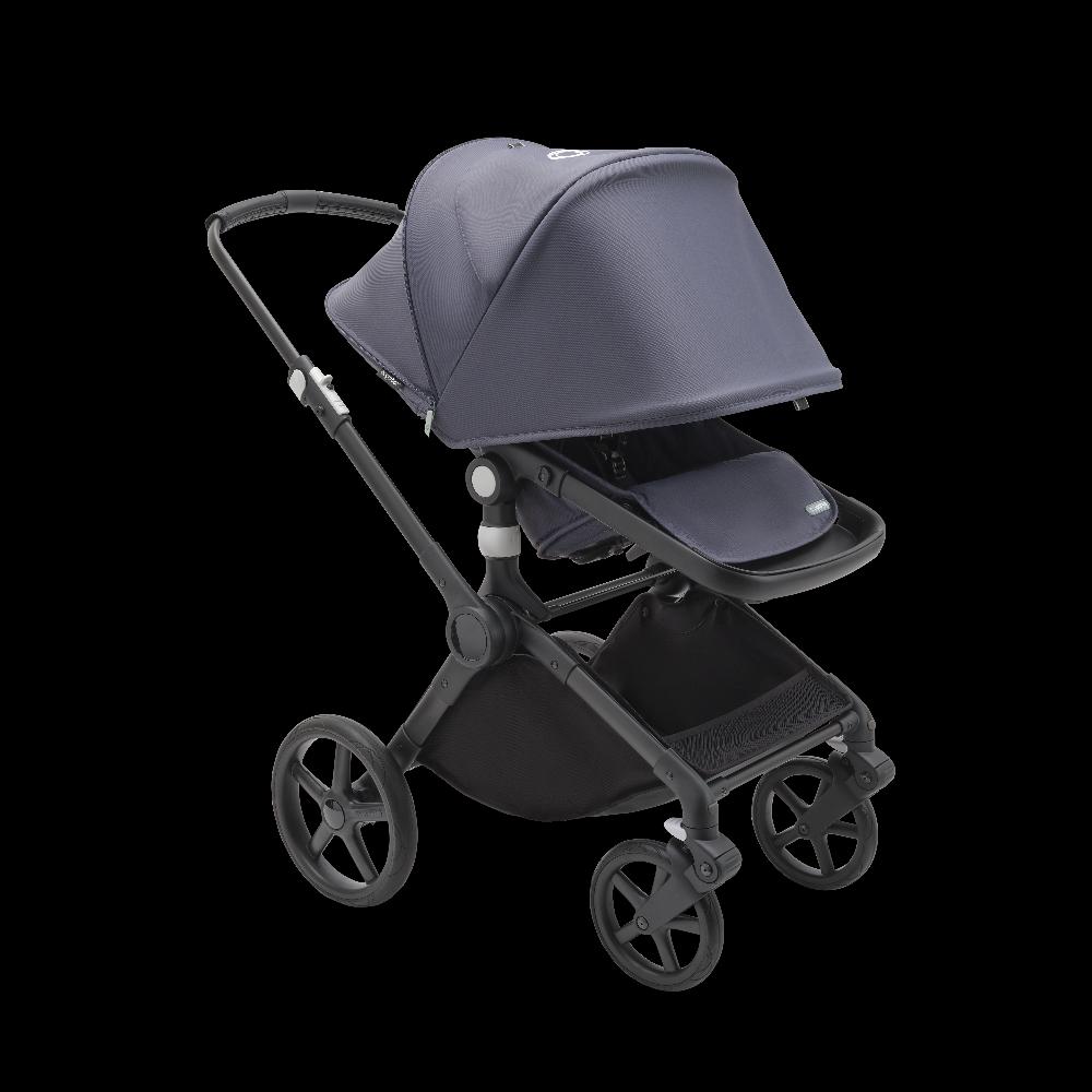 babymarkt Kinderwagen Fox Cub mit Liegeaufsatz und Sitz Black/Stormy Blue Riesige Rabatte