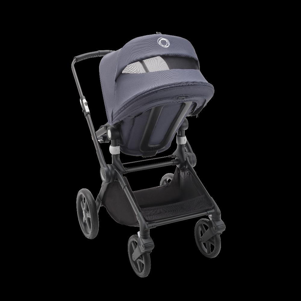babymarkt Kinderwagen Fox Cub mit Liegeaufsatz und Sitz Black/Stormy Blue Riesige Rabatte