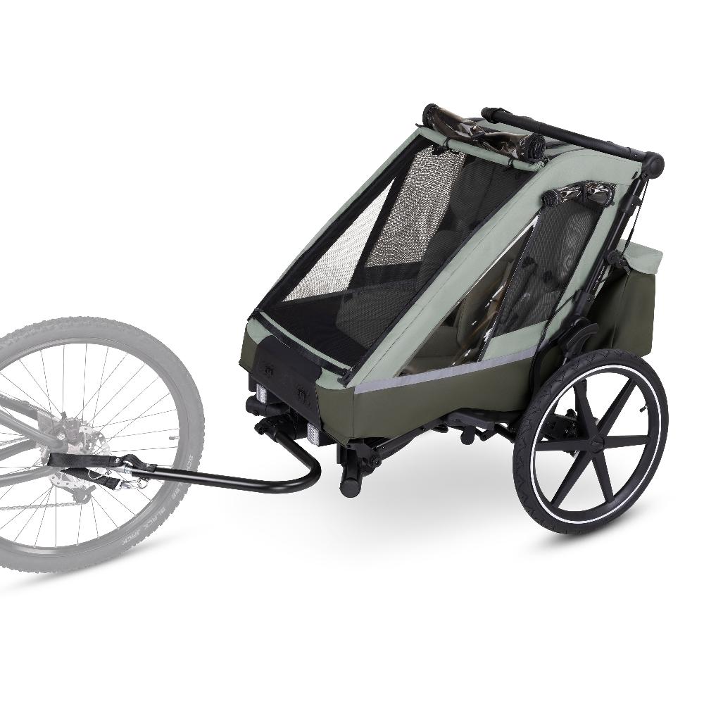 babymarkt Fahrradanhänger Tour olive Kostenloser Versand international